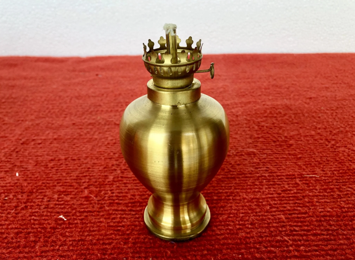 Đèn dầu thờ bằng đồng catut 30mm